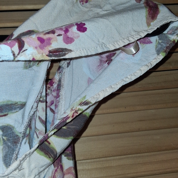 Band of Gypsies Floral Maxi Dress - Pink and Cream - Picture 9 of 9